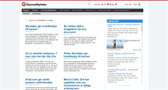 Desktop Screenshot of ekonominyheter.se